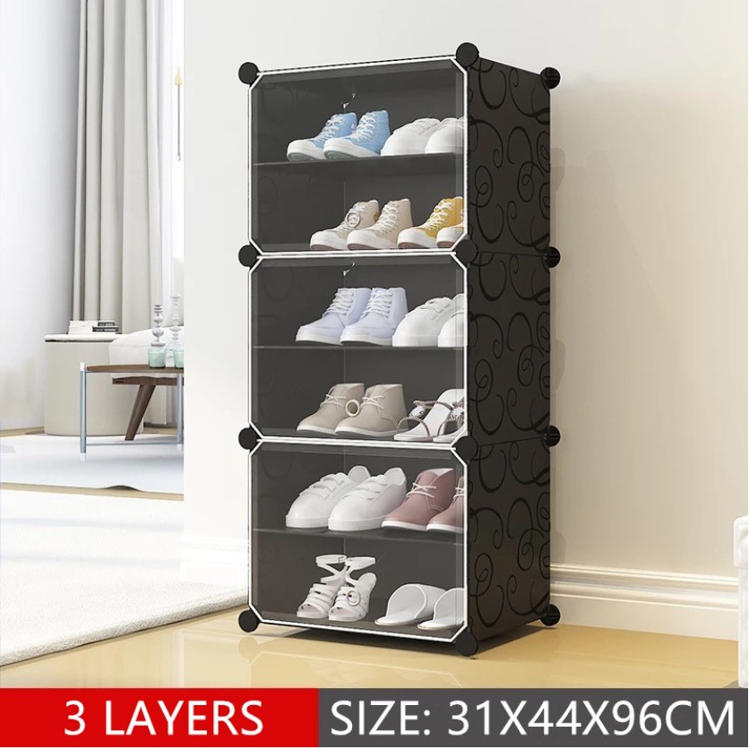big shoe cabinet