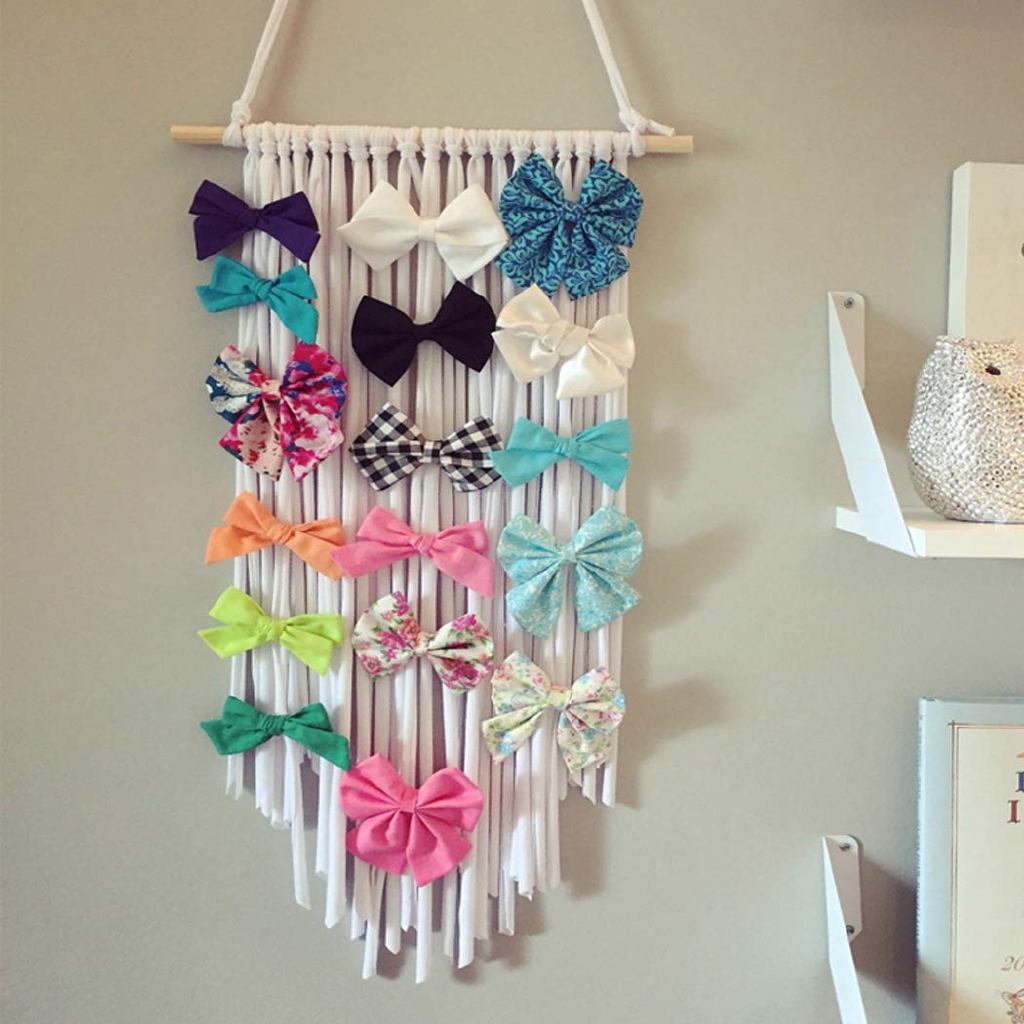 hanging headband organizer