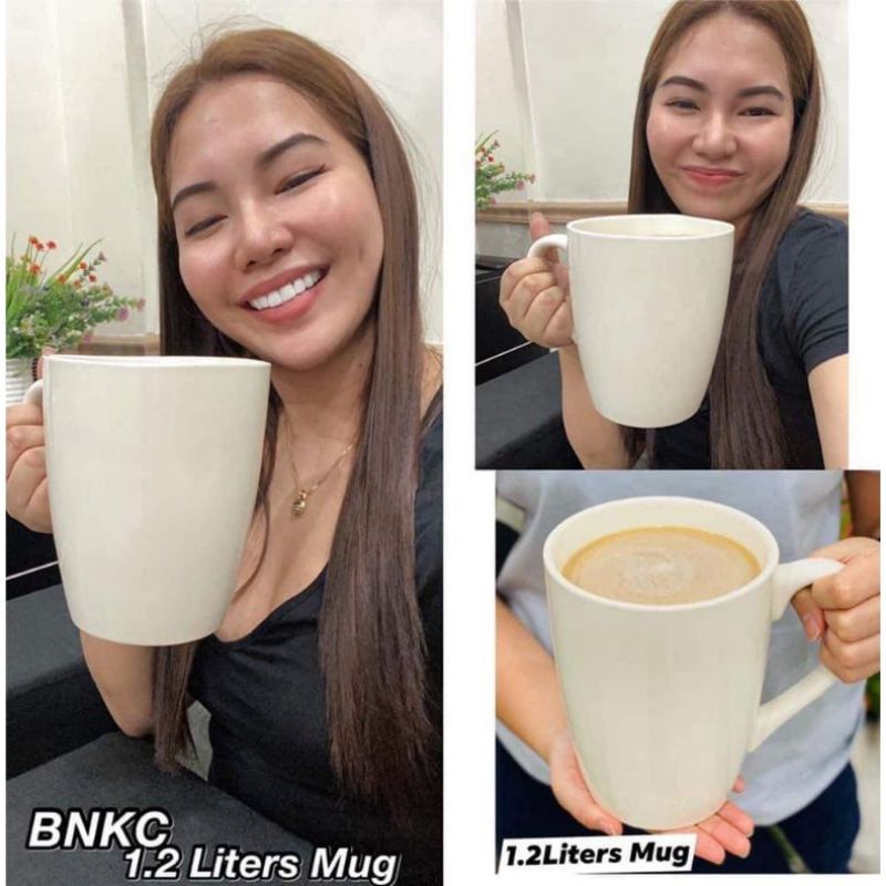 MM 1.2 Liters Big Mug Jumbo Mug Giant Mug 6.5 inches 350ml1500ml