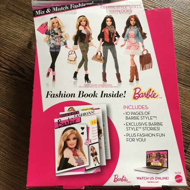 barbie style book