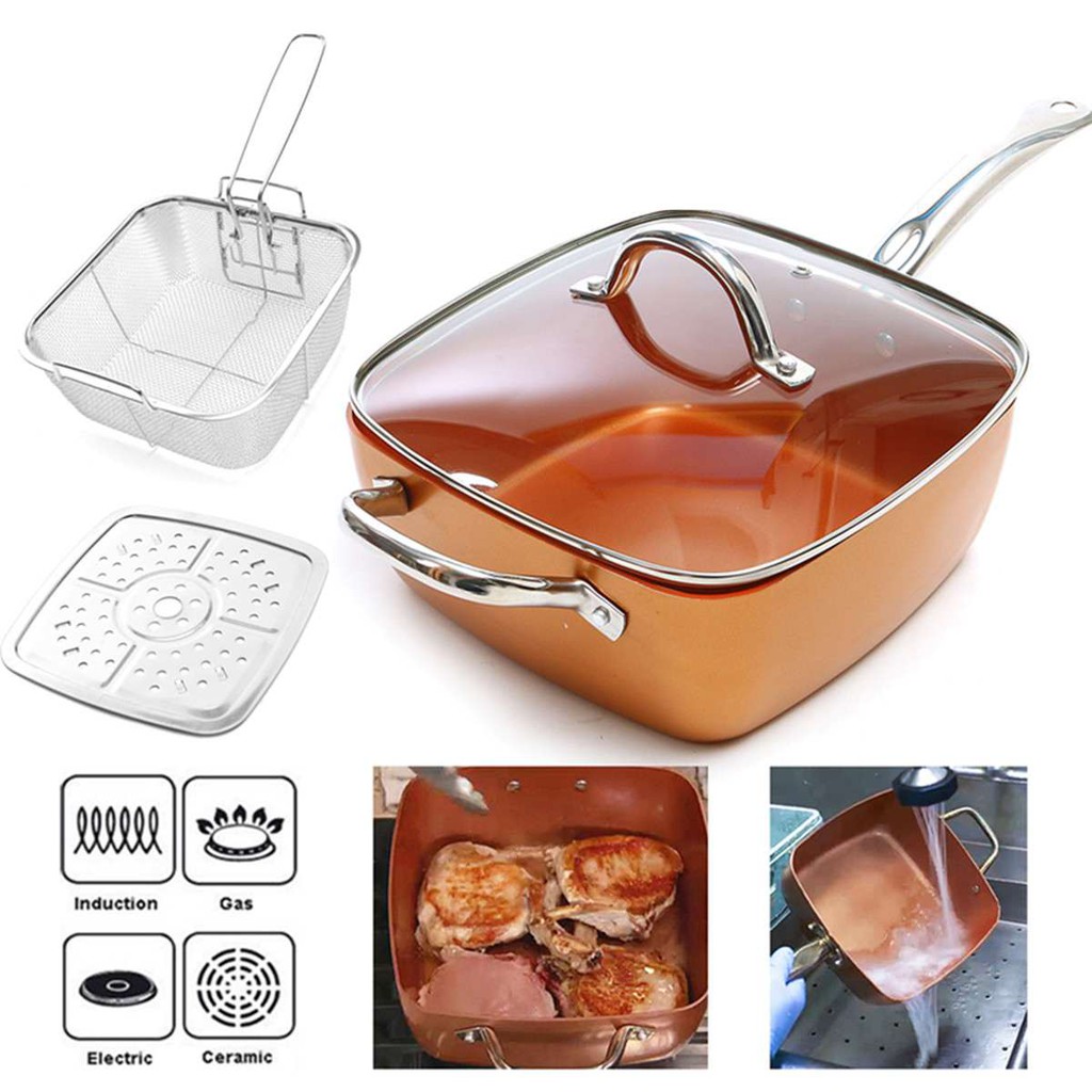 square cooking pan