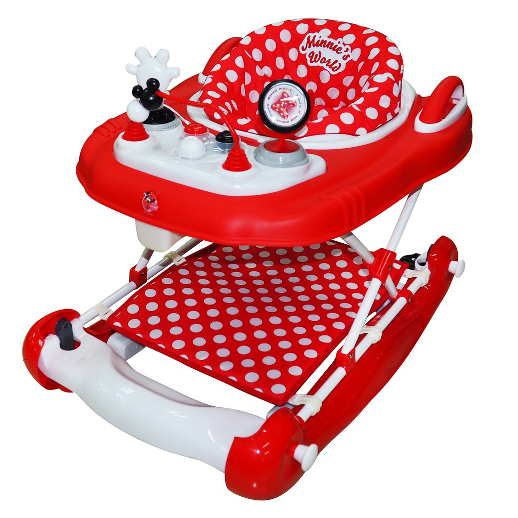 minnie mouse push along walker