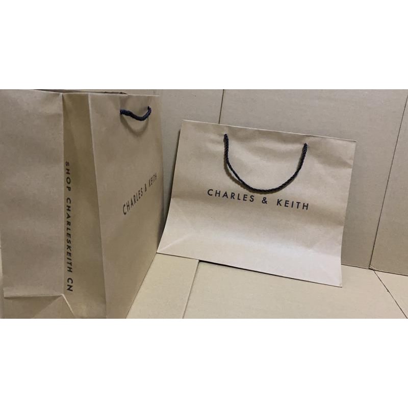 paper bag clutch charles and keith