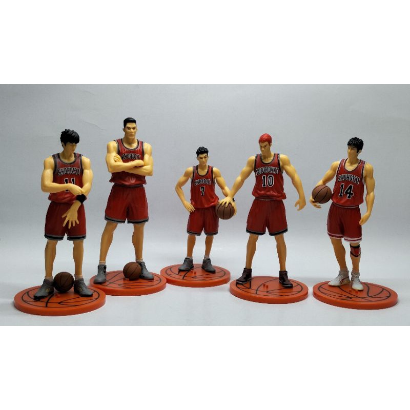Japanese Anime Slam Dunk animes 5 pcs Set Cake topper anime collection display figures toys