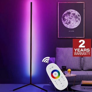 【COD】 rgb light corner Floor Lamp MultiColor Selector Nano led Nordic Minimalist Atmosphere light #2