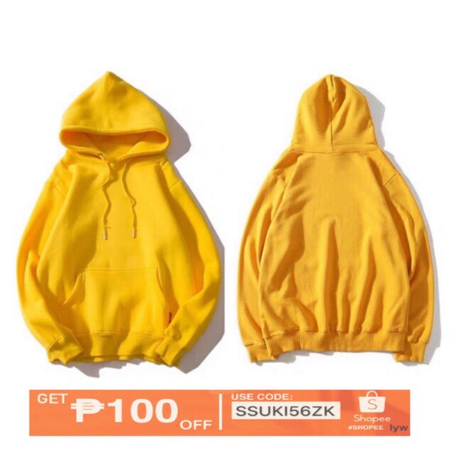 yellow jacket with hood