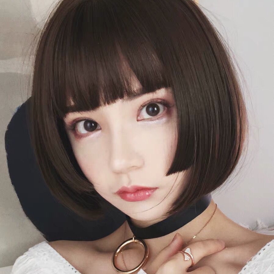 Wig Princess Cut Dancefloor Type Female Short Hair Bobo