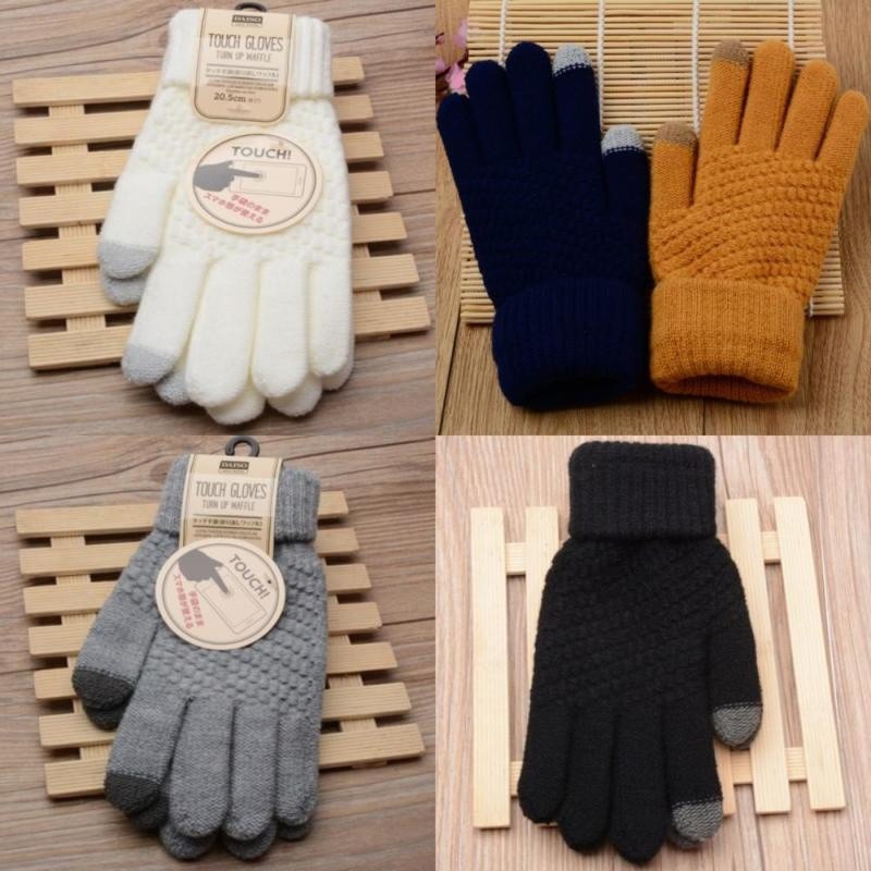 wool gloves touch screen