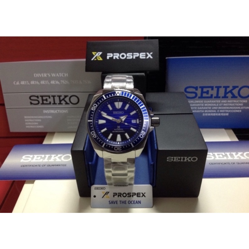 Seiko Save The Ocean SRPC93 Samurai Steel Watch SRPC93K1 | Shopee  Philippines