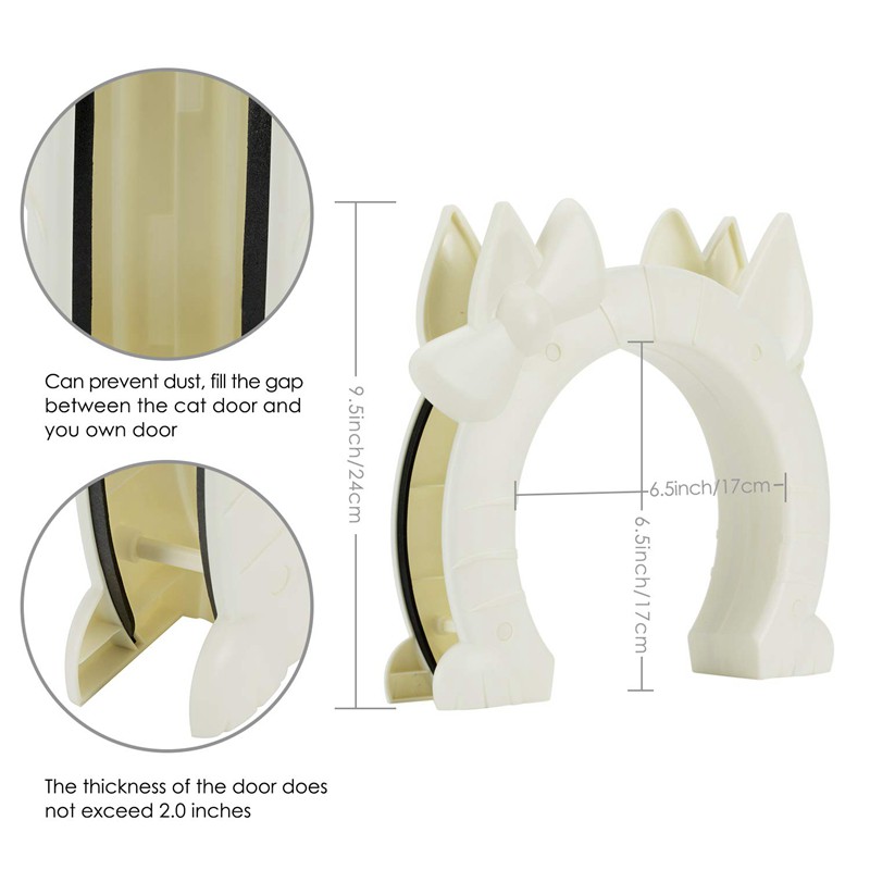 cat door for interior door