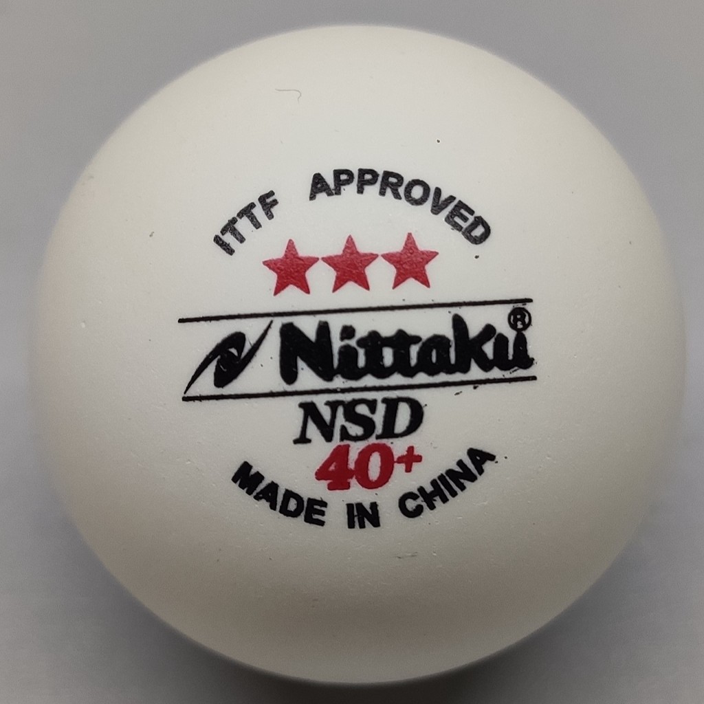 Table Tennis Balls 40+ NSD NITTAKU 3 Star Polyballs ORIGINAL Shopee