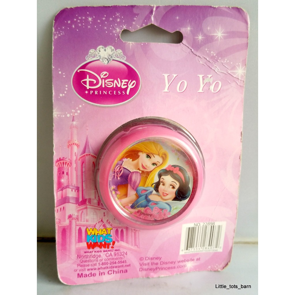 Yo Yos Toys And Games Disney Princess Girls Pink Yoyo Spinner Featuring Cinderella And Little