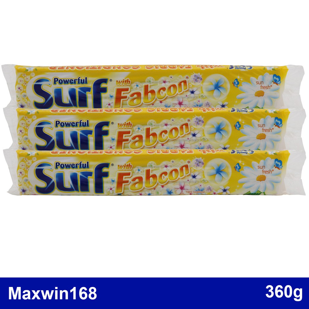 Surf Bar Sun Fresh With Fabcon 360g (1pc) Shopee Philippines