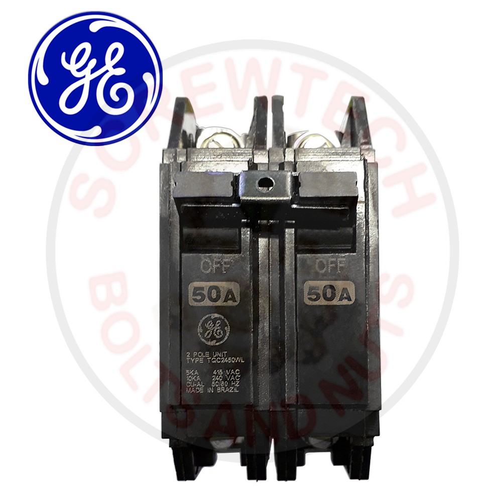GE Circuit Breaker 50A 2 Pole TQC2450WL Shopee Philippines