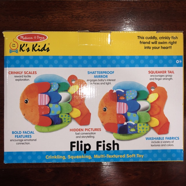 flip fish toy