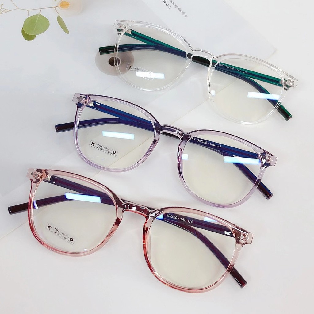 Anti Radiation Blue Light Eyeglasses Replaceable Lens Computer Glasses High Qulity Half Metal