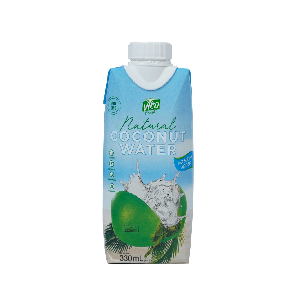VICO FRESH NATURAL COCONUT WATER 330ML Shopee Philippines