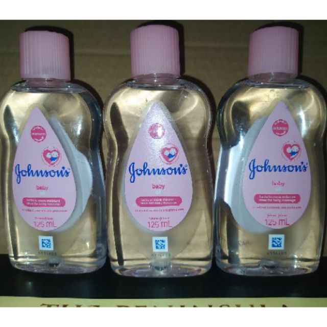 johnson baby oil pink