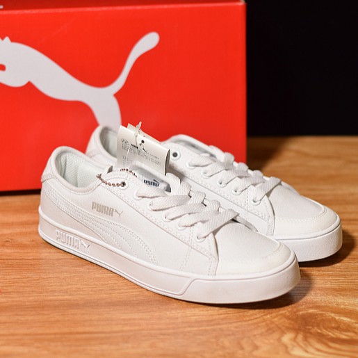 puma vulc white sneakers