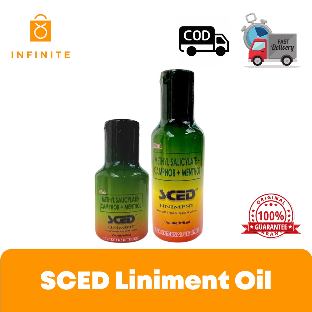 SCED Liniment Oil 60ml Shopee Philippines