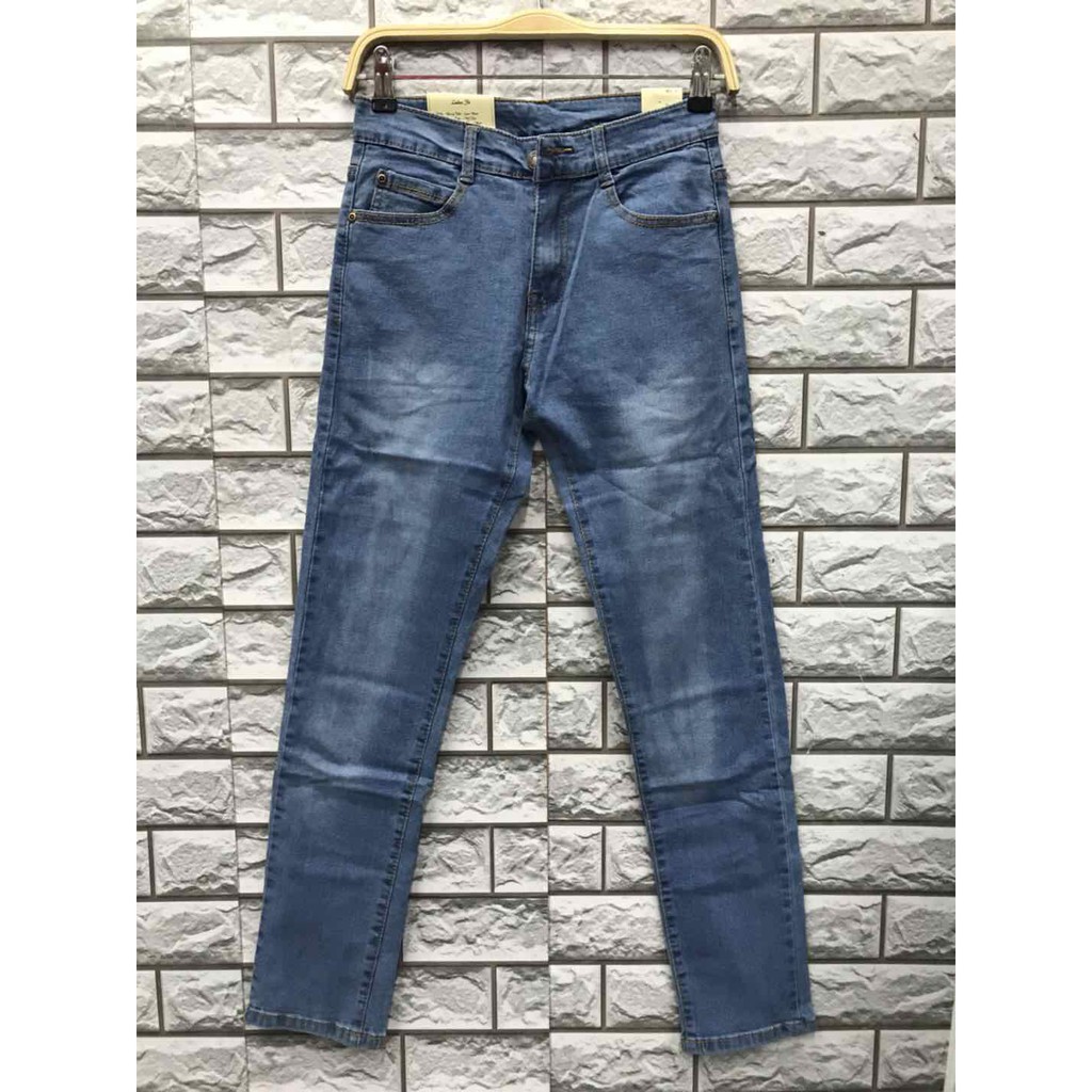 light wash skinny jeans mens