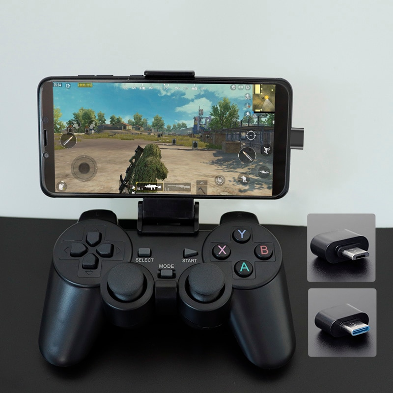 Wireless Gamepad For Xiaomi Smart Phone For Android Phone Pc Ps3 Tv Box Joystick 2 4g Joypad Game C Shopee Philippines