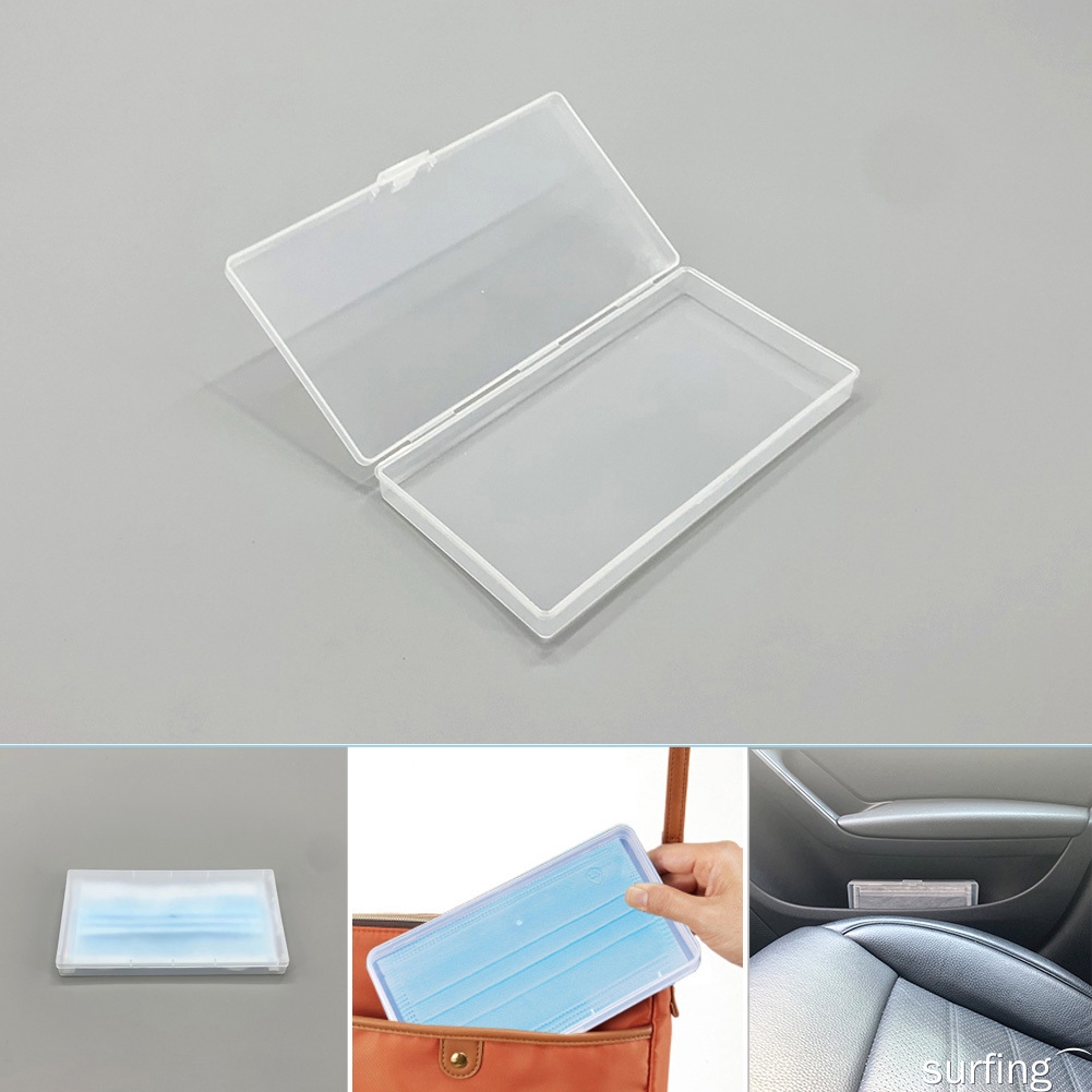 Portable Disposable Face Masks Container Disposable Mask Storage Box