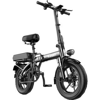 Yeesall 14 Inch Electric Bike 48V Foldable Bicycle Adult Scooter ...