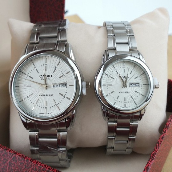 casio quartz stainless steel