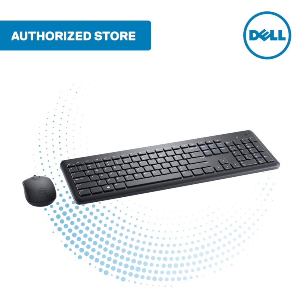 Dell Km117 Multimedia Wireless Keyboard And Original Mouse Shopee