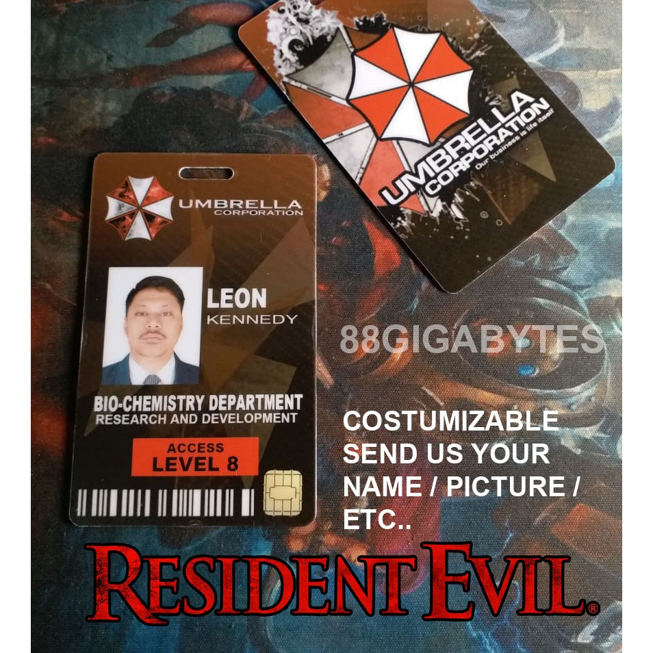 Umbrella Corp Id Card