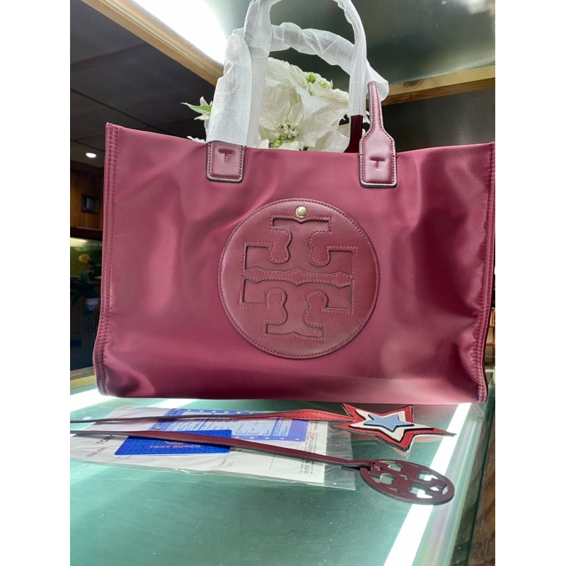 TORY BURCH ELLA TOTE SHOPPING BAG | Shopee Philippines