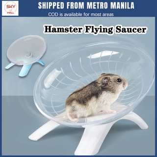 Hamster Flying Saucer Hamster Running Disc Hamster Exercise Rotatable Plate Cage Toy
