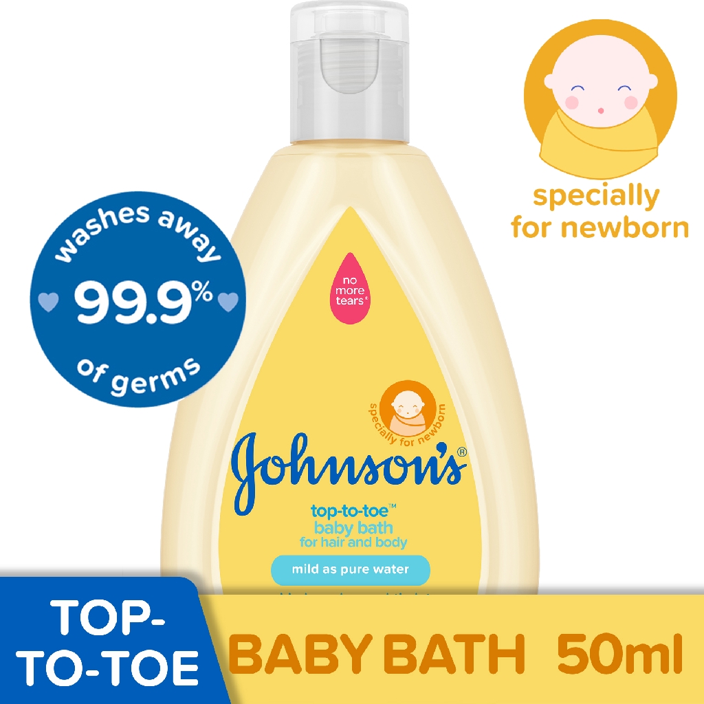 Johnson's ToptoToe Baby Bath 50ml Shopee Philippines