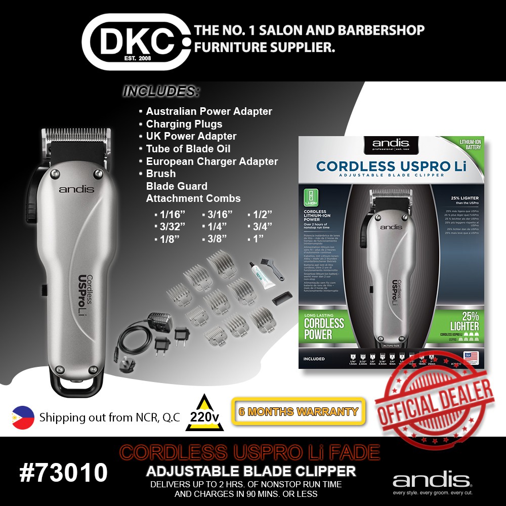 andis cordless li
