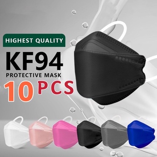 DS 10pcs 3D KF94 KOREAN face-lifting 3ply facemask