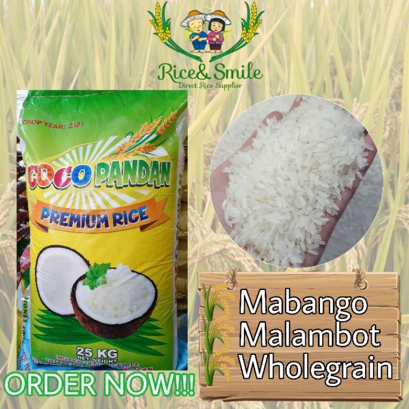 Coco Pandan Rice 2kls/Pack | Shopee Philippines