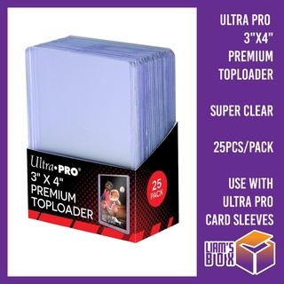 PREMIUM Ultra Pro Toploader Original for Kpop Photocards, NBA, Magic, Pokemon, Yugioh, Vanguard Etc