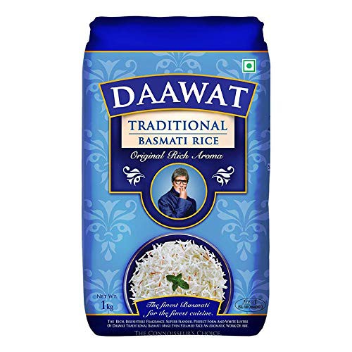 Daawat Traditional Basmati Rice Original Rich Aroma From India 1kg