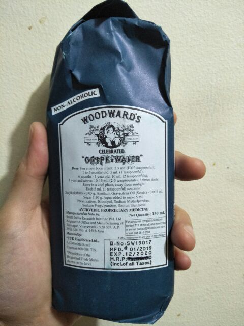 gripe water mercury drug price