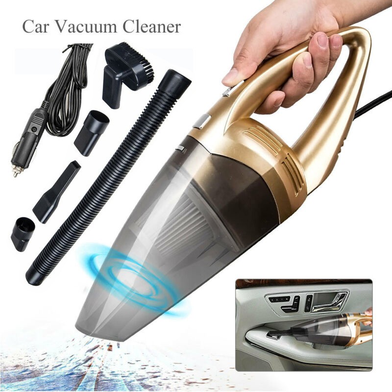 12V Wet Dry Auto Vacuum Cleaner Portable Air Pump Handheld Hover Car Van UK 