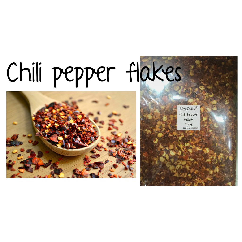 Crushed Chili Pepper Flakes 100g Chilli Sili Dried Shopee Philippines