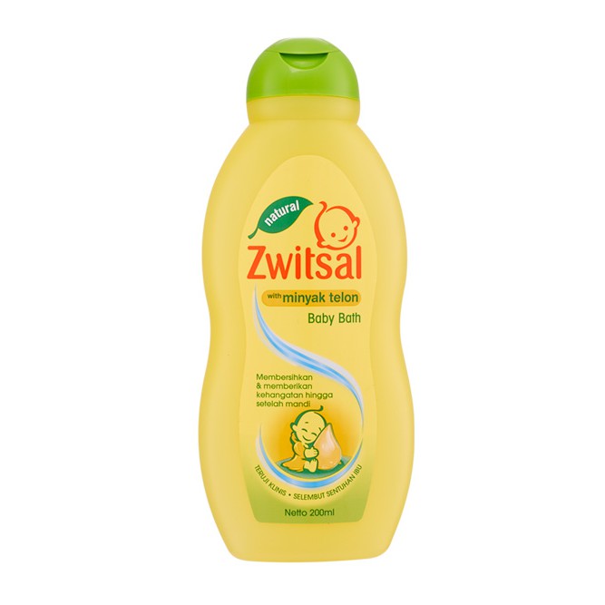 zwitsal baby bath milk & honey