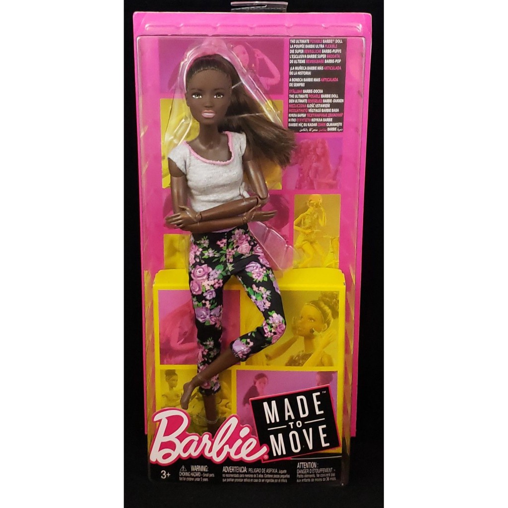 barbie made to move african american