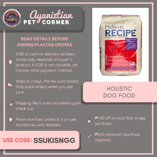 holistic puppy food price