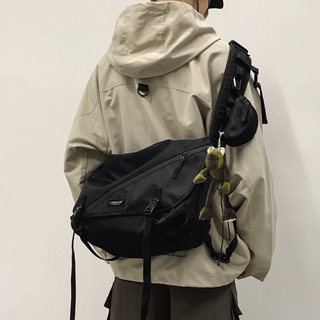 Messenger Bag Men's Trendy Brand Shoulder Bag Casual Bag Trendy Backpack Women's Single Shoulder Bag #2