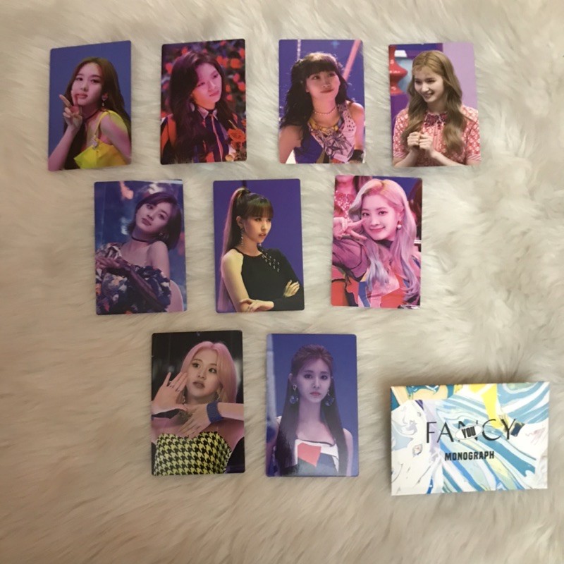 Twice Fancy Monograph Photocards Restocked Shopee Philippines