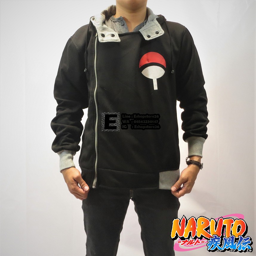 Naruto jacket - Naruto Harakiri jacket - Naruto Uchiha Clan 02 Anime Harakiri Jacket - Image 3