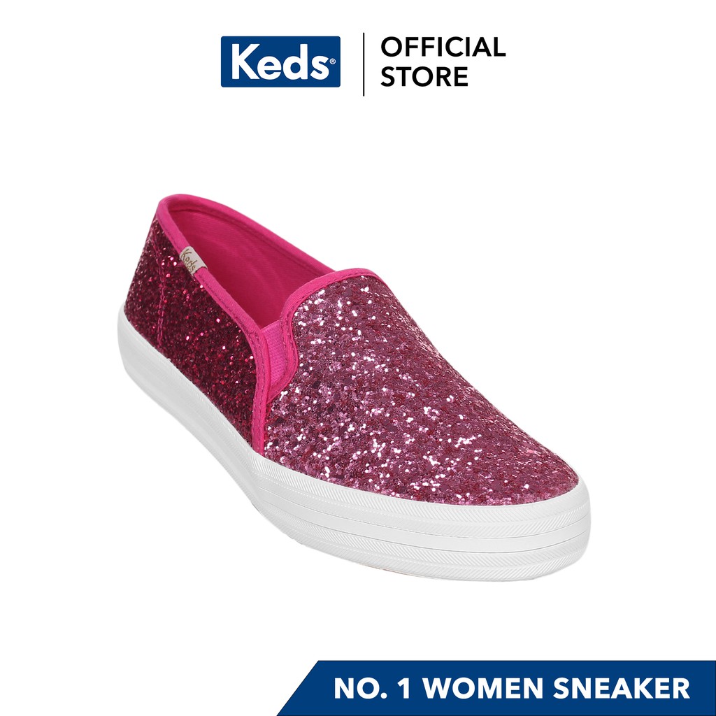 red sequin keds