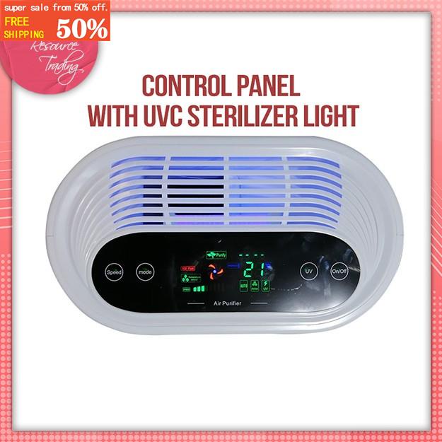 Ider Air Purifier 6 stages with UV light and HEPA filter, air purifier